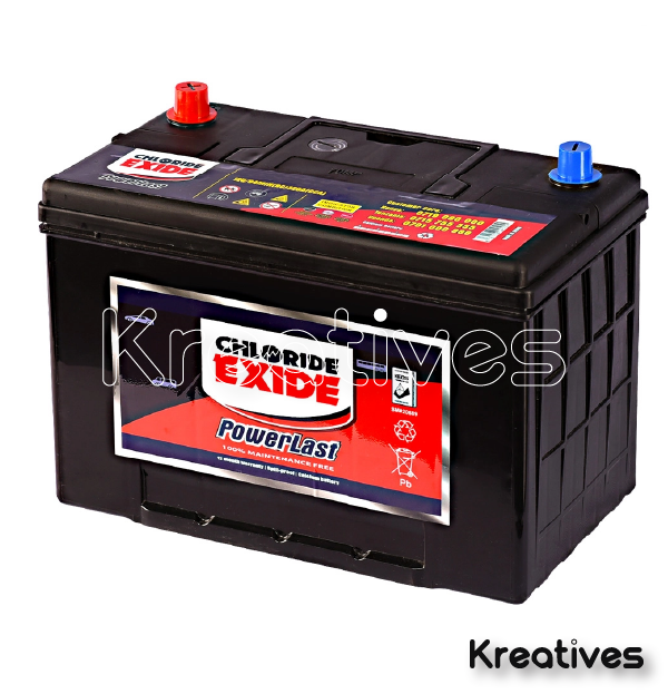Chloride Exide Powerlast 090 MFL Maintenance Free Car Battery